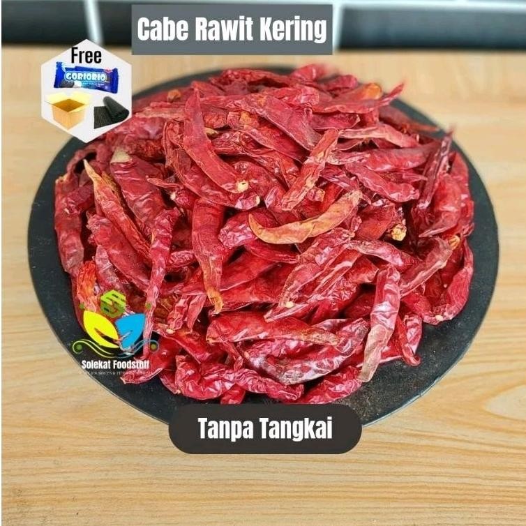 

Kualitas Tertinggi Cabe Rawit Teja Merah Kering Super Pedas 1 Kg - 500 Gr Dijamin Fresh