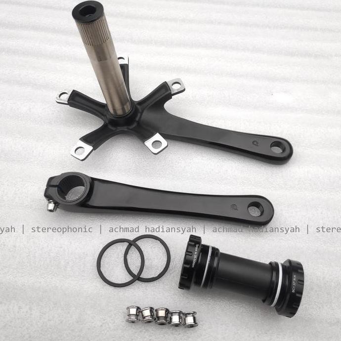 ORIGINAL Crank Litepro plus Hollowtech II Single Dual BCD130 Crank murah