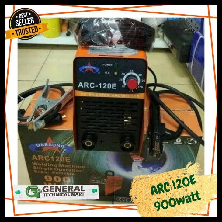 TERBARU MESIN TRAVO LAS DAESUNG ARC-120E 900 WATT 