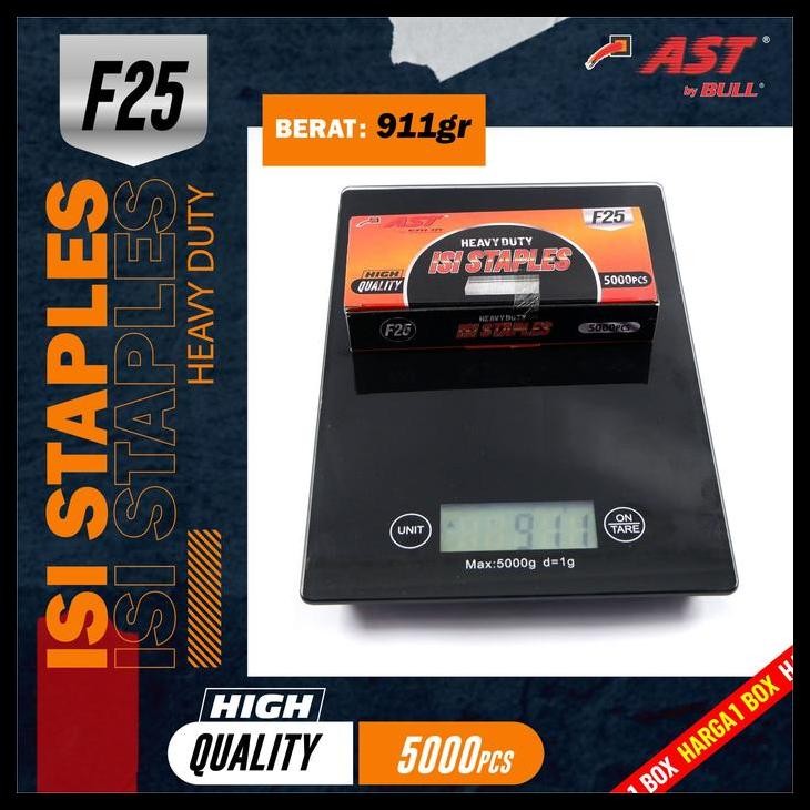 

TERBARU AST ISI STAPLES AIR NAILER PAKU TEMBAK ANGIN HEAVY DUTY !!!!!