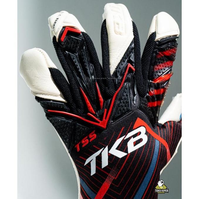 Sarung Tangan Kiper TKB FORSTE 3.0 EXLPOSION REMAKE Black/Red
