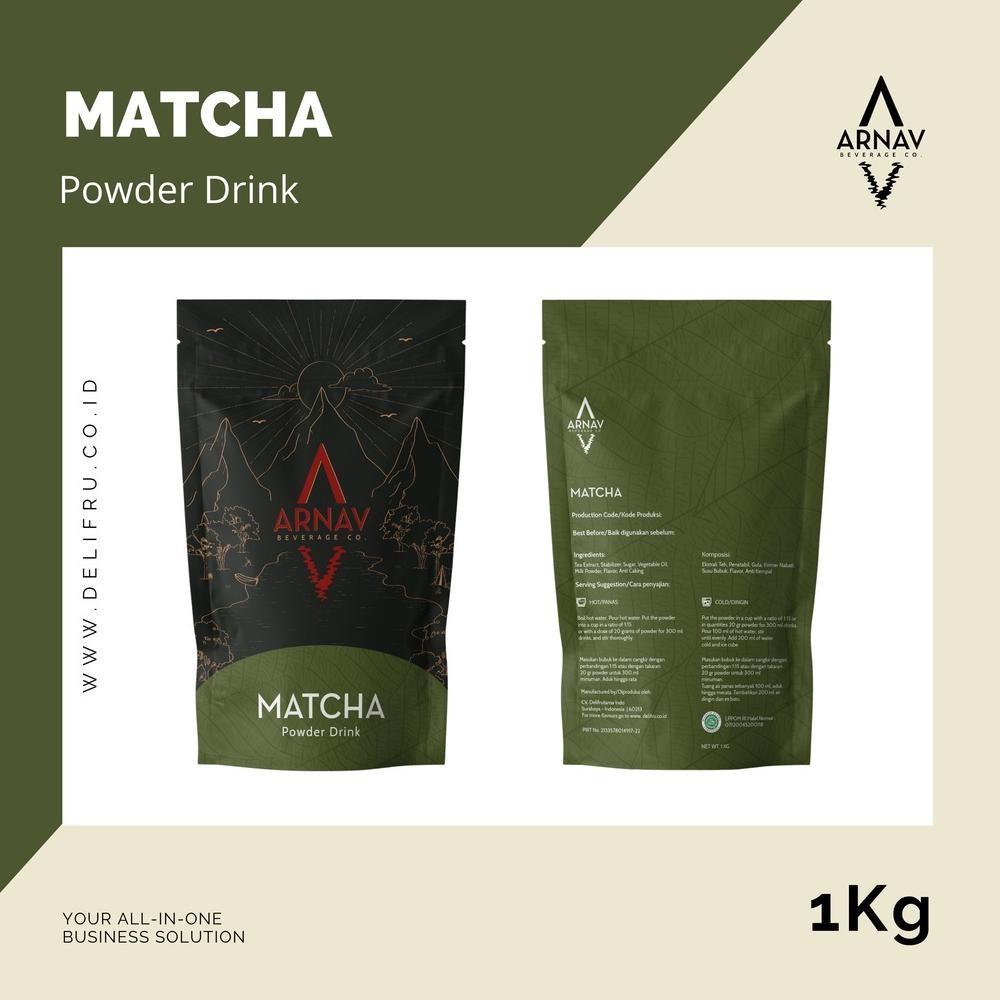 

Murah 1Kg Arnav Matcha Powder Drink - Bubuk Minuman Matcha Premium Untuk Resto / Kafe