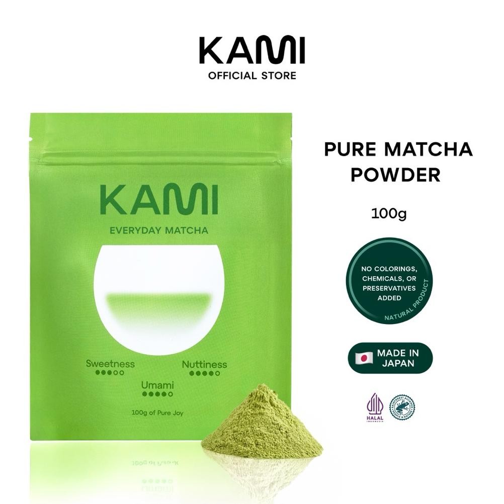 

Grosir Kami Matcha - Everyday Matcha Premium Pure Matcha 100G Of Pure Joy