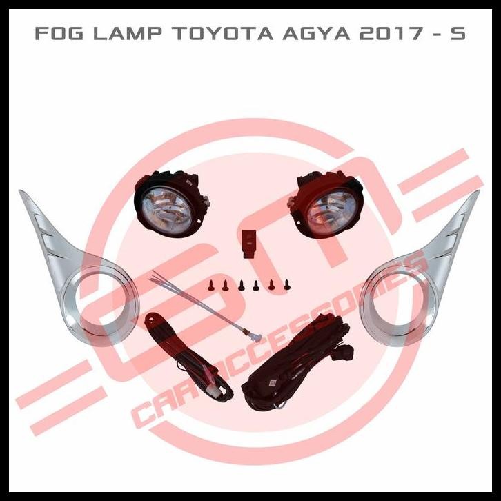 HOT DEAL FOG LAMP TOYOTA AGYA 2017 - S 