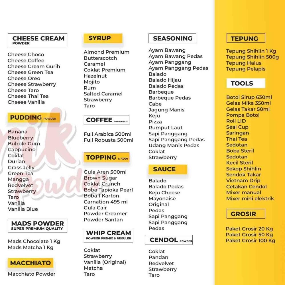 

Murah Powder Matcha Kuwentel , Bubuk Minuman Es Matcha Kental Manis