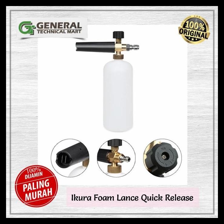 GRATIS ONGKIR IKURA FOAM LANCE QUICK RELEASE 