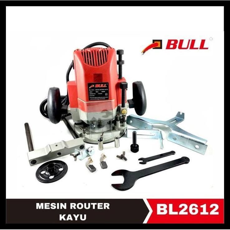 BEST DEAL MESIN ROUTER KAYU/ROTER KAYU BL2612 BULL 