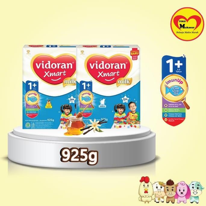 

TERMURAH VIDORAN XMART 1+ 925GR RASA VANILA / MADU - SUSU BUBUK ANAK 1-3 TAHUN