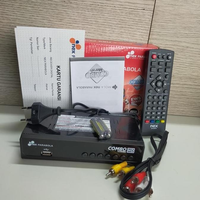 Receiver Stb Tv Digital Nex Parabola Combo Bisa Parabola Dan  Antena Kualitas Terbaik Harga Termurah