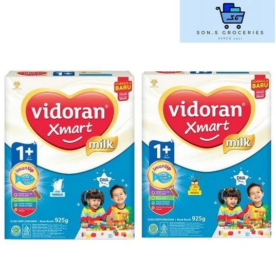 

TERMURAH VIDORAN XMART 1+ 925GR - SUSU ANAK RASA VANILA / MADU (1 PLUS)