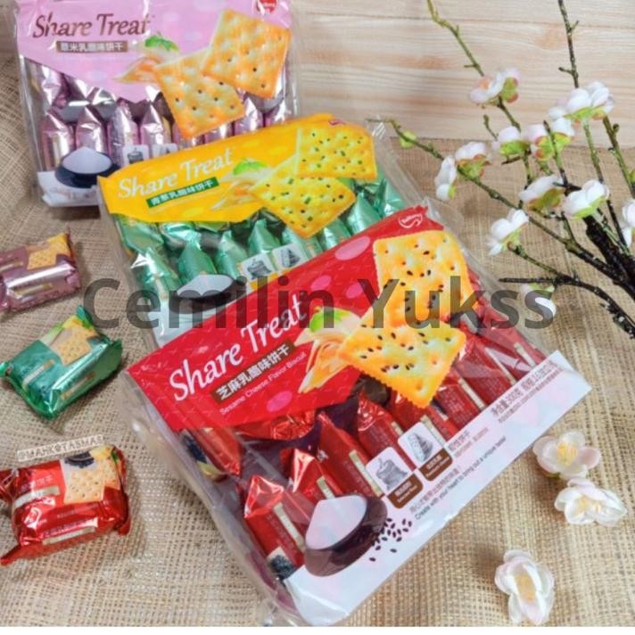 

Bairong Share Treat Biscuit 300Gr Isi 16Pcs Bairong Sion Cheese Bairong Biskuit