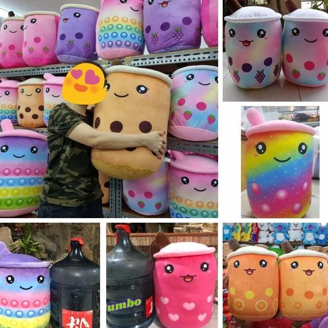 

Boneka Bantal Boba Brown Sugar Milk Tea Jumbo Size