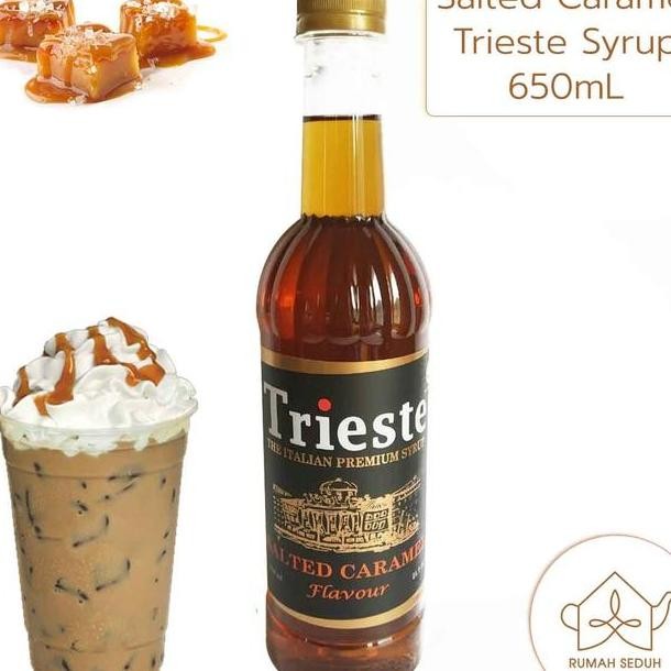 

Trieste Ed Caramel Syrup 650Ml Sirup Karamel Asin Guruh Sirop Caramel Almond Avocado Banana Blueberry Brown Fruit Green Peach Red Sugar