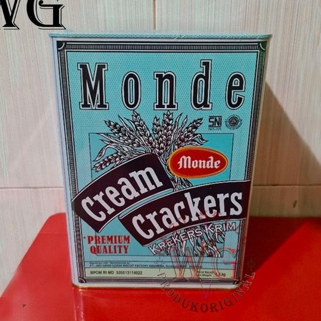 

Biskuit Monde Cream Craers 1.2Kg Monde Cream Craers Kaleng