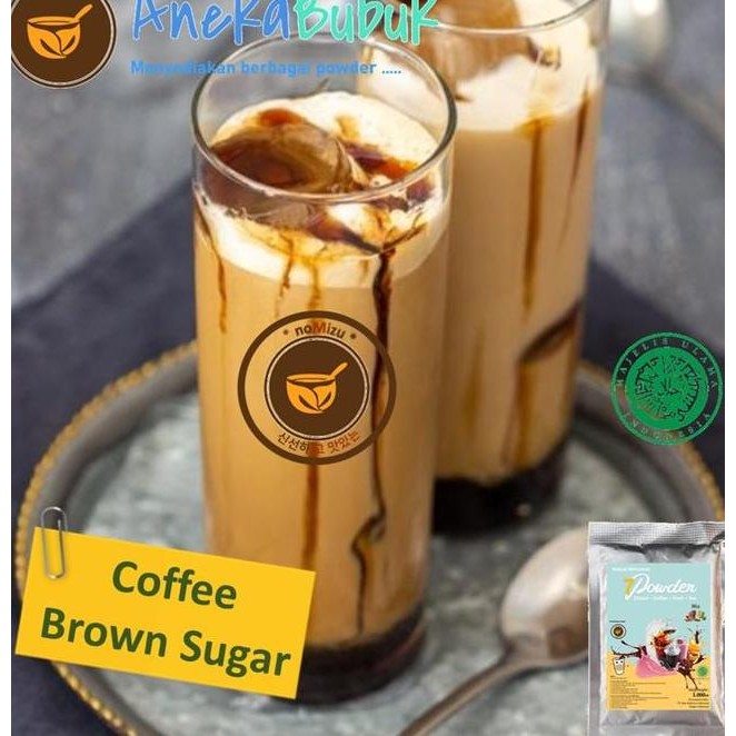 

Bubuk Minuman Coffee Brown Sugar Mix 1Kg Serbuk Kopi Gula Aren