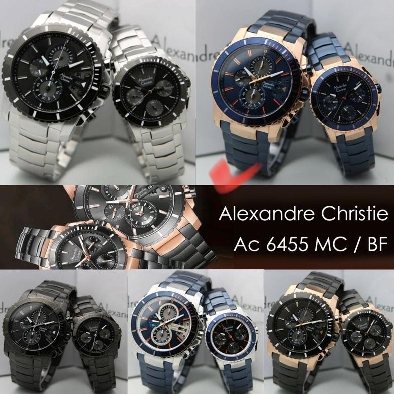 AC 6455 Jam Tangan Pria ALEXANDRE CHRISTIE AC6455 Pria / 6605 Original AC Sport AC 6455 DiM