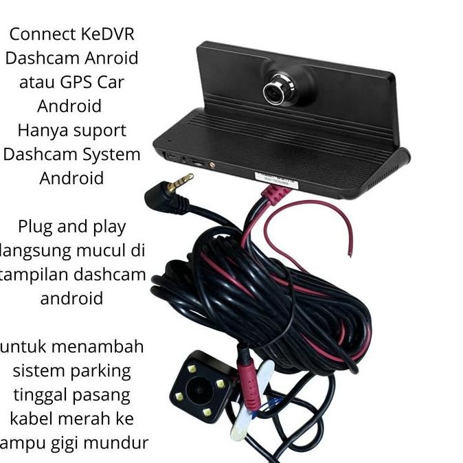 Produk Baru Kamera Spion Mundur Mobil 4 LED Night Vision 5 Pin Dashcam Universal