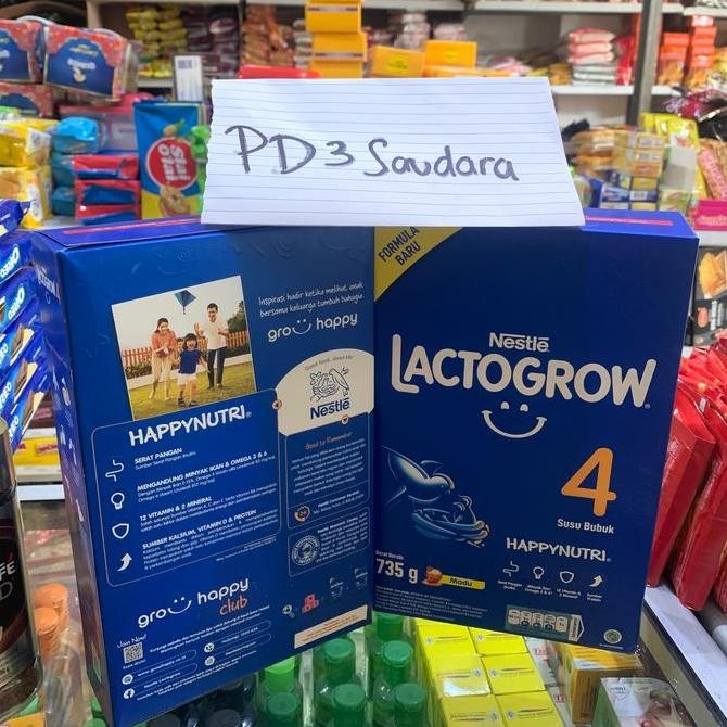 

TERMURAH LACTOGROW 4 MADU / VANILA 750GR SUSU ANAK 3-5 TAHUN NUTRITIF BPOM