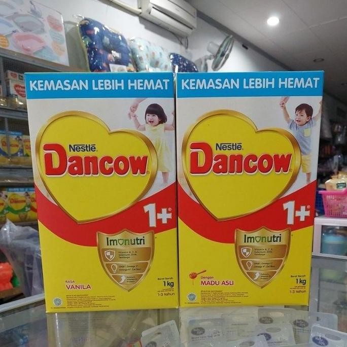 

TERMURAH SUSU DANCOW 1+ MADU VANILA 1KG - SUSU ANAK USIA 1-3 TAHUN BPOM