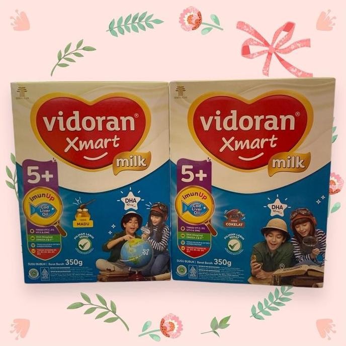 

TERMURAH VIDORAN XMART 5+ RASA MADU COKLAT 350GR | SUSU ANAK 5 TAHUN KE ATAS