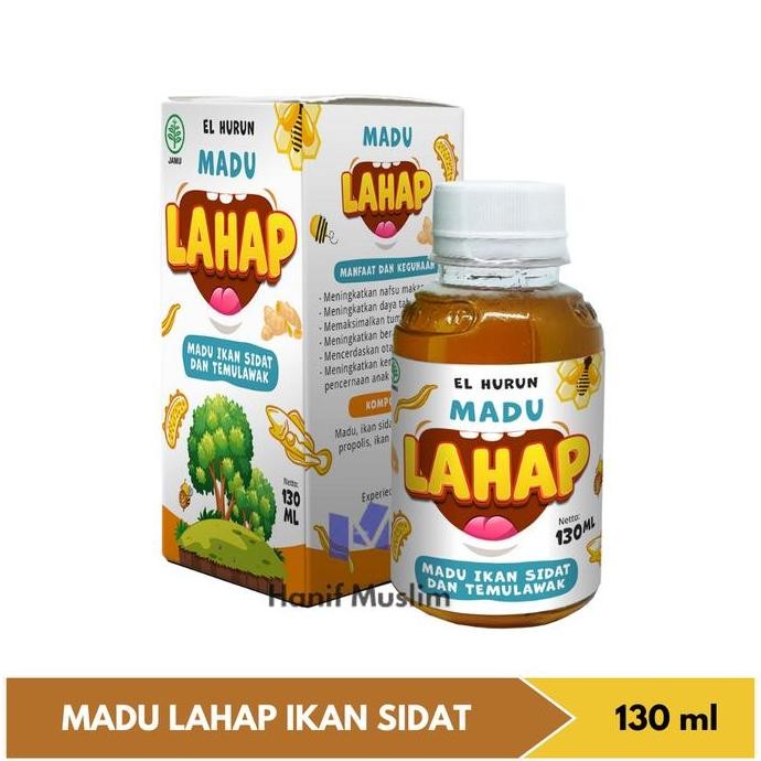 

TERMURAH EL HURUN MADU LAHAP ANAK 130ML | IKAN SIDAT + TEMULAWAK NAFSU MAKAN