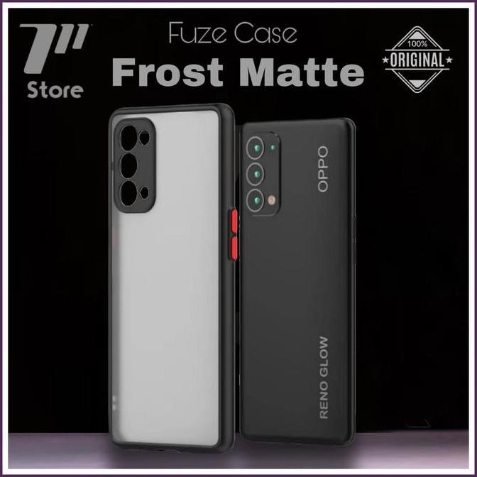 % Oppo Reno 6 | Pro | 4G | 5G | Pro+ Hard Case Frost Matte Original Soft