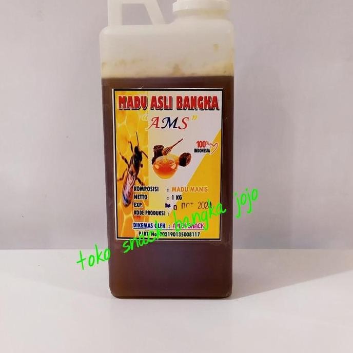 

TERMURAH MADU PELAWAN ASLI BANGKA 1KG - MADU MANIS BANGKA ORIGINAL PREMIUM