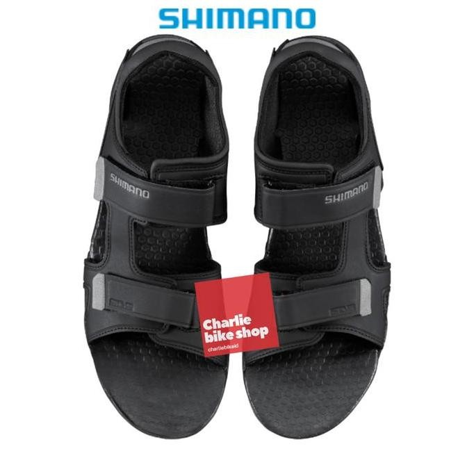 Shimano Cycling Sandal SH-SD501 Compatible Used Cleat MTB - Black
