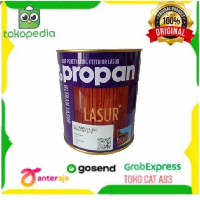 Sale Cat Kayu Propan Ultran Lasur Natural Gloss / Clear Pernis Tahan Cuaca Eksterior Interior