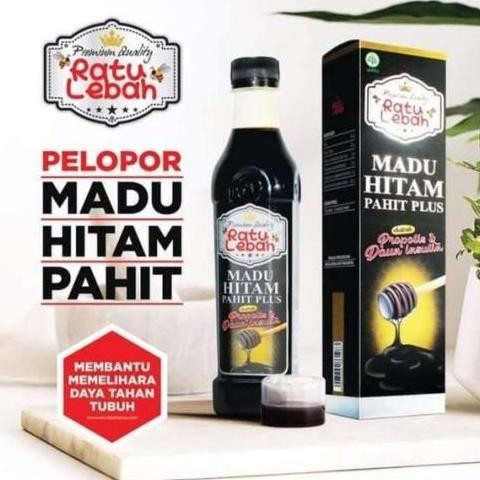 

TERMURAH MADU HITAM PAHIT RATU LEBAH PLUS FORMULA BARU HERBAL GULA DARAH & IMUN