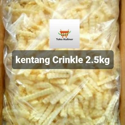 

Kentang Goreng Crinkle Import 2.5 Kg
