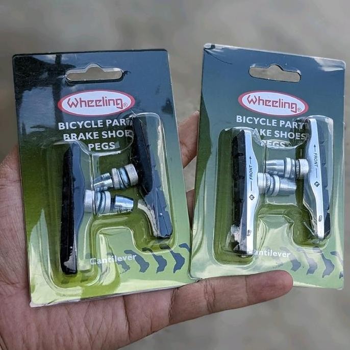 TERBARU KAMPAS REM SEPEDA MTB V-BRAKE MODEL CANTILEVER KARET SEPATU REM