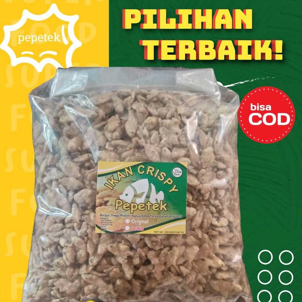 

Baby Fish Ikan Pepetek Crispy 1Kg Termurah