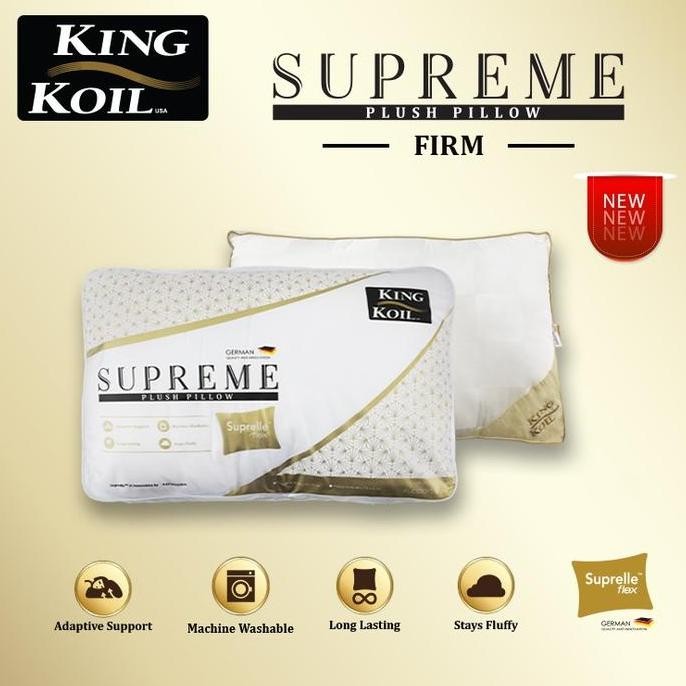 bantal king koil supreme plush pillow KingKoil Suprelle Flex