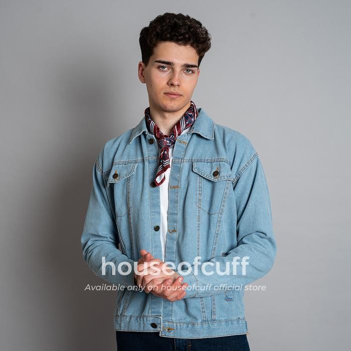 Houseofcuff Scarf Syal Bandana Leher Pria Formal Motif