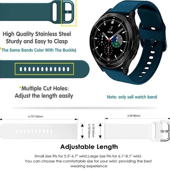 Ori - Strap Xiaomi Mi Watch S3 Smartwatch - Tali Jam Active Silicone 22Mm