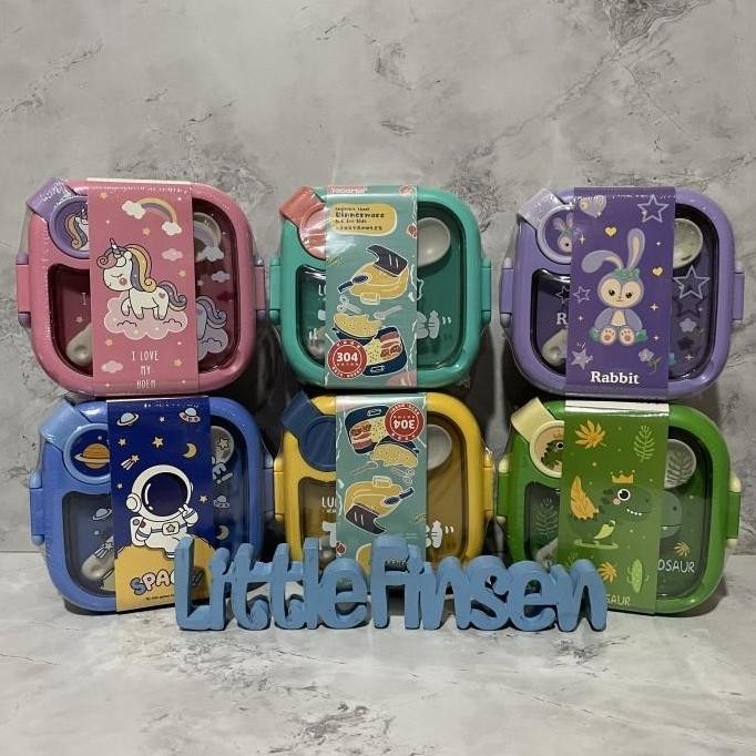Kotak Makan Tedemei/Lunch Box Tedemei/Tempat Makan Mpasi