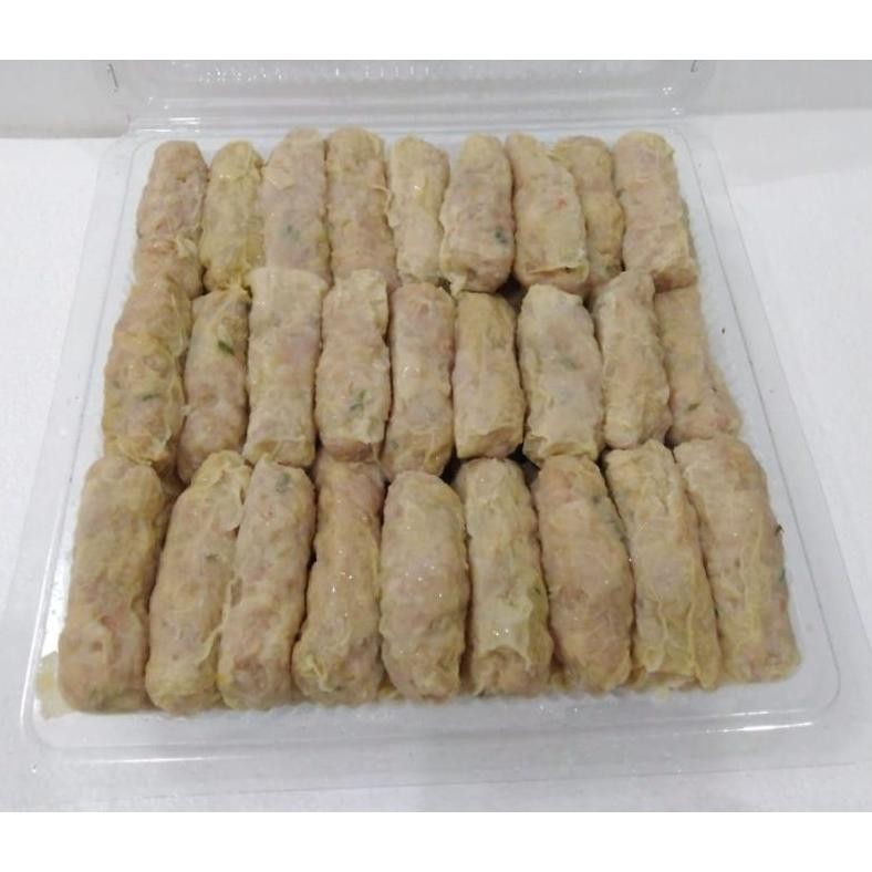 

Dimsum Lumpia Kekian Ayam Kulit Tahu Beku Frozen Halal Isi 50 Pcs