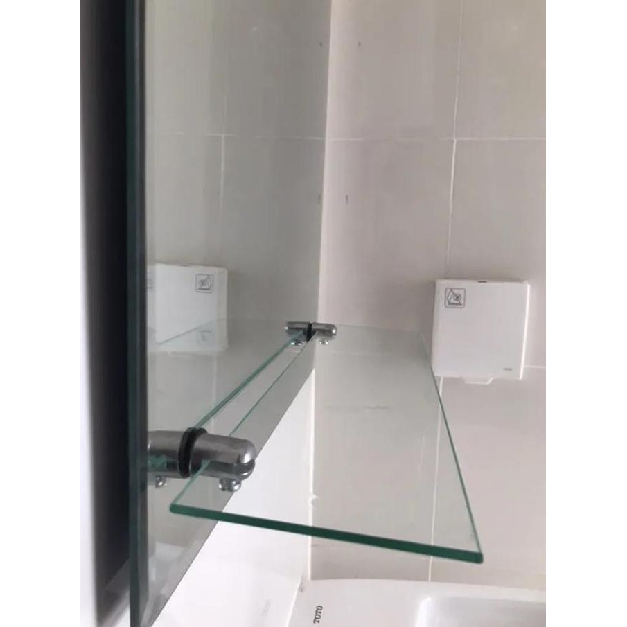 Cermin Wastafel Setengah Oval Mirror Glass