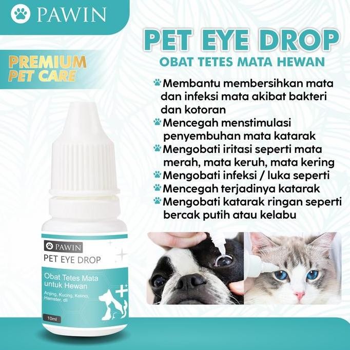 Promo Pawin Obat Tetes Mata Anjing Kucing - Obat Mata Katarak Iritasi