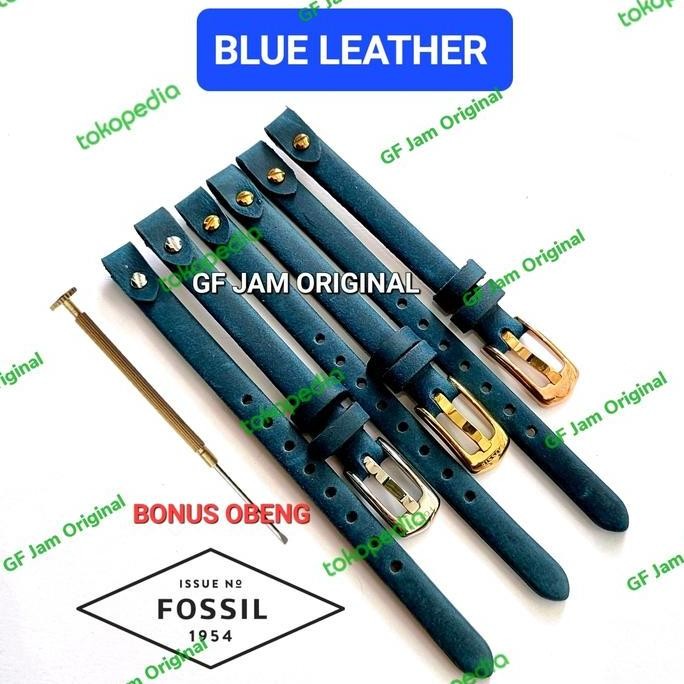 Ori - Strap Kulit Asli Mini Georgia 7Mm - Tali Jam Tangan Leather Strap Tebal Wanita