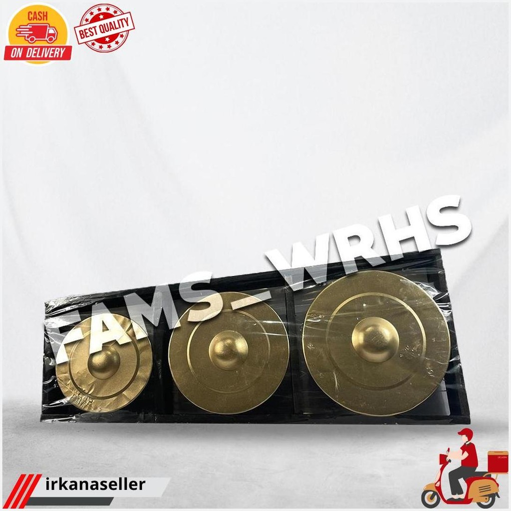 Kenong Isi 3 Kenong Gamelan Mainan Anak Alat Musik Tradisional Berkualitas  Siap Kirim