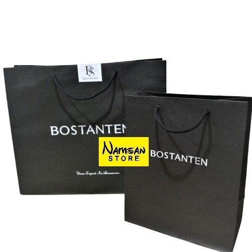 

AB Paper bag hitam Bostanten tas kado hadiah ulang tahun