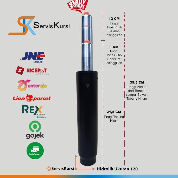 Hidrolik Kursi Kantor uk 120 Gft Psc