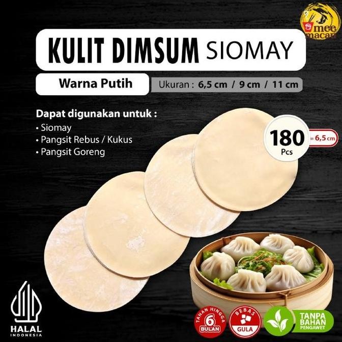 

LM TERMURAH!! 500 GRAM KULIT DIMSUM WARNA KULIT PANGSIT PUTIH KULIT GYOZA