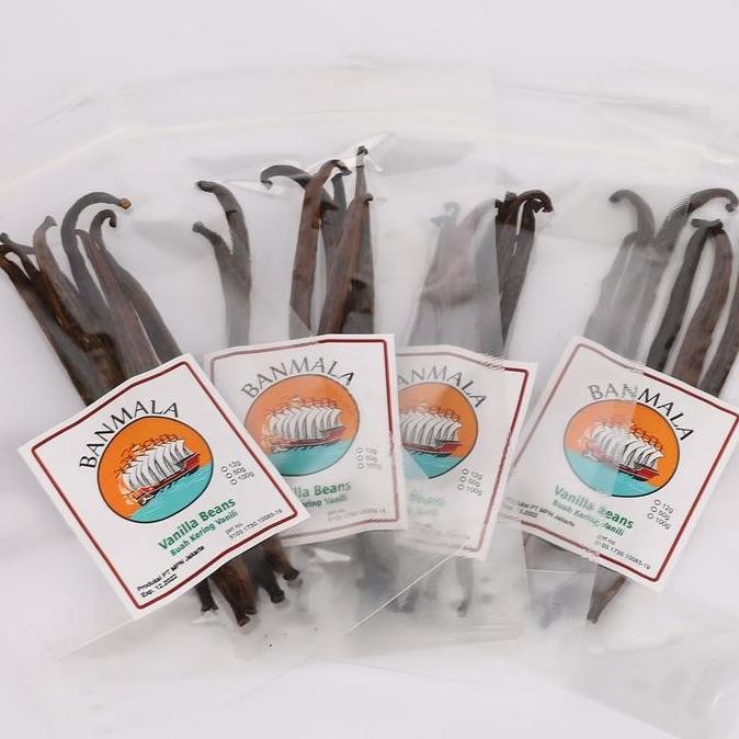 

LM Vanilla beans buah batang vanili grade A GOURMET plani/ tahiti