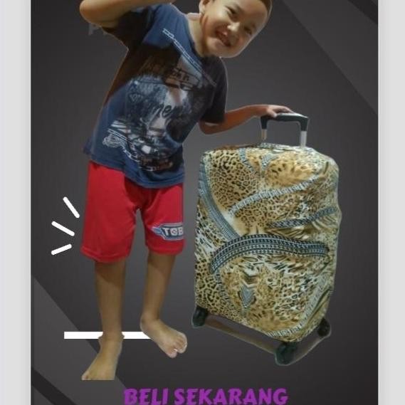 Sarung koper / pelindung koper motif cover koper size 18 inc - 30 inc