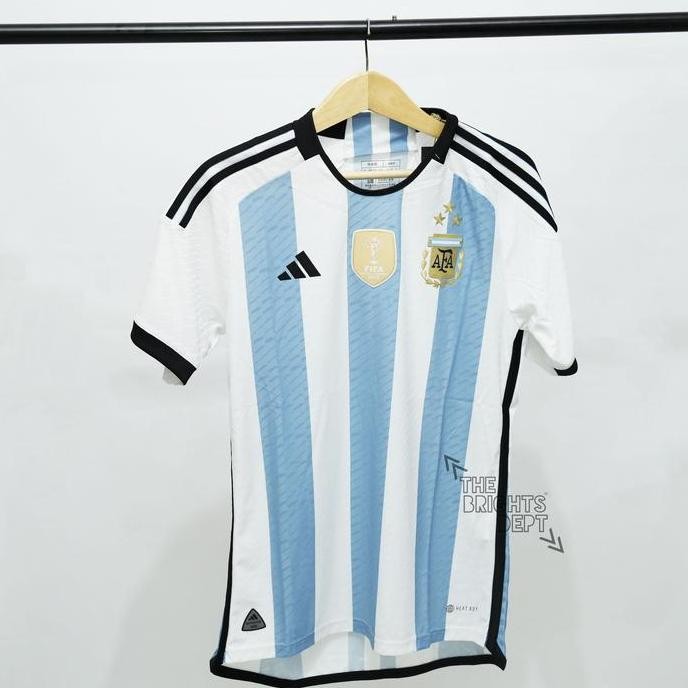 JERSEY ARGENTINA HOME 3 STARS 2022 AUTHENTIC PLAYER ISSUE ORIGINAL