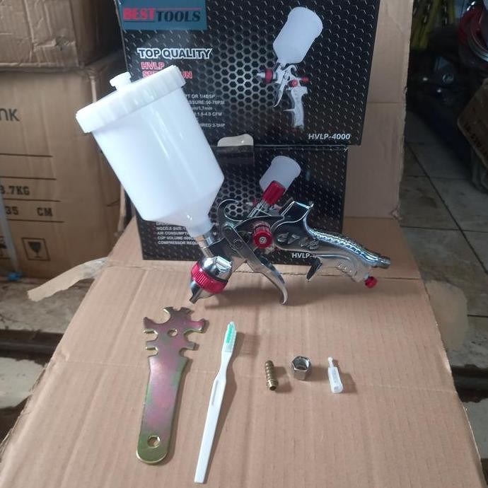 Hvlp Spray Gun 1.4 Mm Nozzle / Spray Gun Hvlp 600Cc 1.4Mm Bestools
