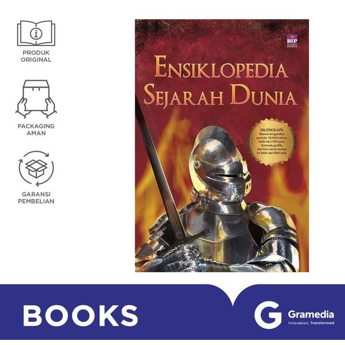 Gramedia Buku Anak Ensiklopedia Sejarah Dunia ES